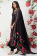 Rohit Bal Beige Cotton Silk Flared Printed Suit Set image number 5