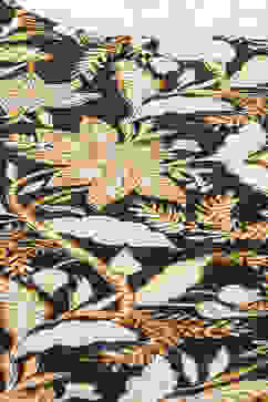 Black Rayon Straight Kurta Set image number 1