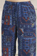 Blue Asymmetric Printed Co-ord Set image number 2