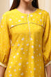Pink Modal Blend A-Line Printed Kurta image number 1