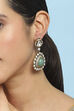 Mint Green Brass Drop & Danglers image number 1