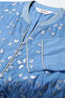 Blue Cotton Anarkali Kurta Skirt Suit Set image number 1