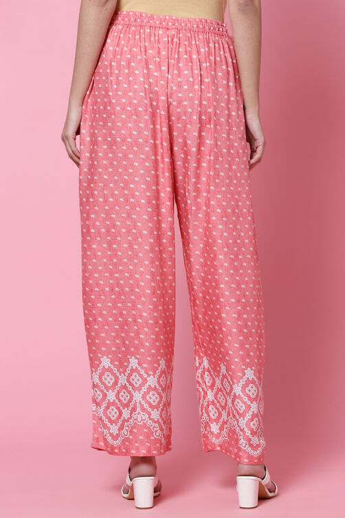 Pink LIVA Palazzo image number 4