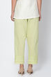 Red Cotton Solid Pant image number 4