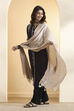 Light Gold Dupion Viscose Shimmer Dupatta image number 0