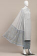 Yellow Cotton Lace Unstitched Suit Set image number 4