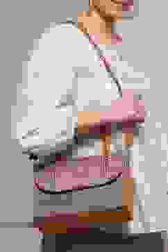 Green PU Satchel image number 7