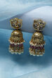 Gold Oxidised Jhumkis image number 1