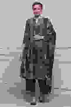 Bottle Green Velvet Printed Straight Winter Suit Set image number 0