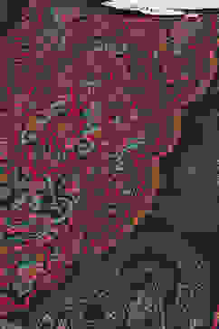 Navy Poly Cotton Straight Yarndyed Kurta image number 1