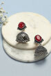 Pink Brass Earrings image number 0