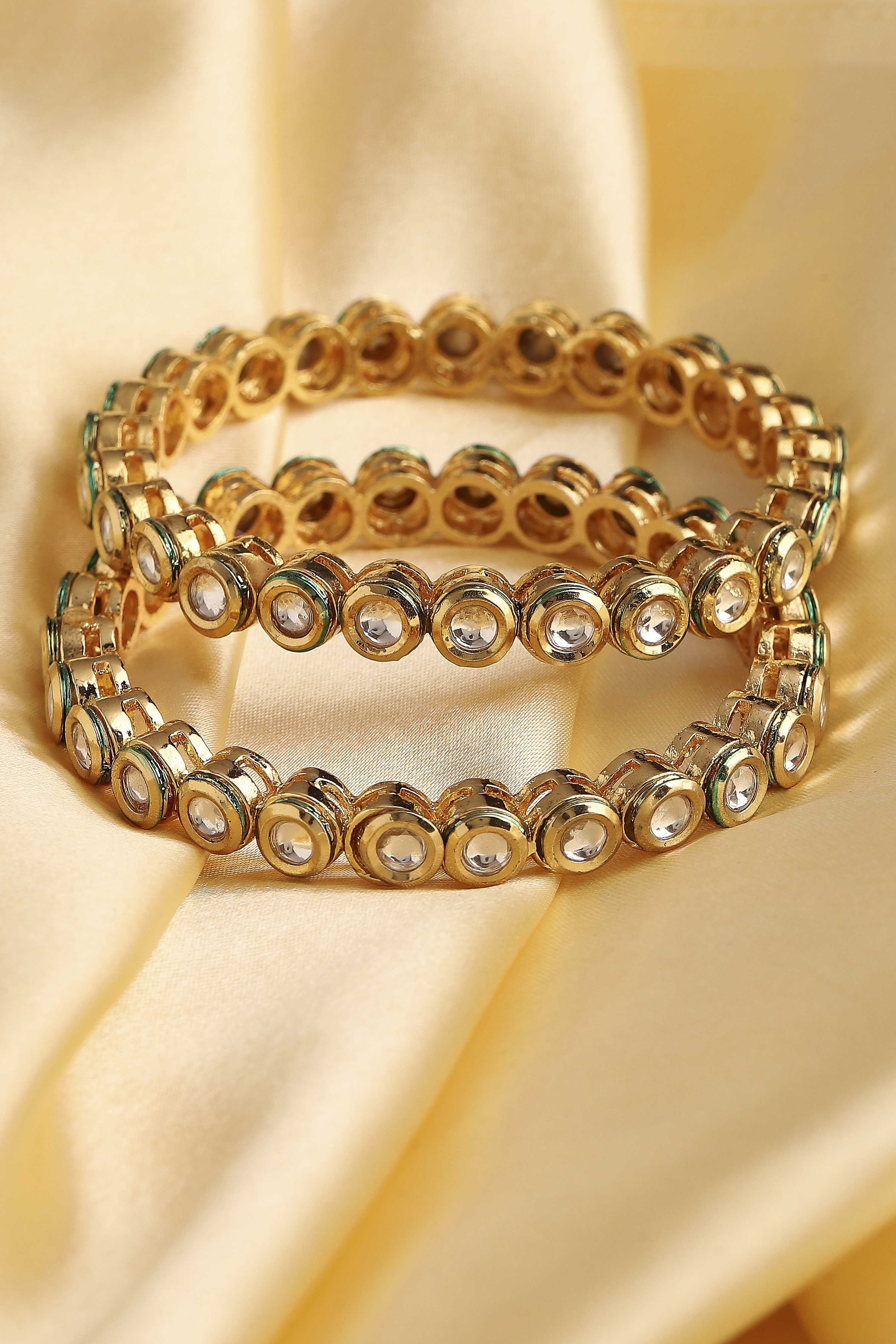 Gold Brass Bangle image number 2