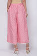 Pink Cotton Palazzo image number 4