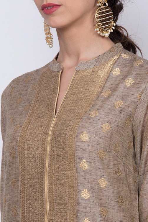 Toosh Straight Kurta Churidar Suit Set image number 1