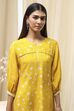 Pink Modal Printed A-Line Kurta image number 1