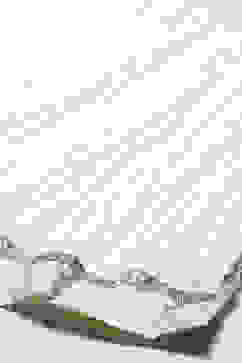 Off White Cotton Anarkali Lehenga Set image number 3