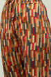 Navy LIVA A-Line Kurta Palazzo Suit Set image number 5