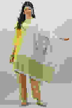 Beige Acrylic Yarndyed Dupatta image number 0