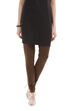 Brown Cotton Knitted Churidar image number 0