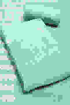 Blue Chanderi Unstitched Suit Set image number 1