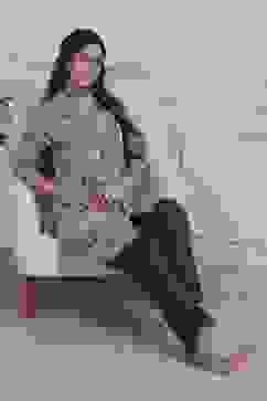 Teal Viscose Rayon Straight Kurta image number 6