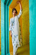 Pink Rayon Straight Suit Set image number 7