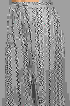 Royal Blue Cotton Straight Printed Kurta Straight Palazzo Suit Set image number 2