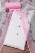 Pink Linen Digital Print Unstitched Suit Set image number 9