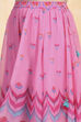 Pink Polyester Lehenga Set image number 2