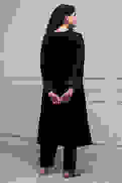 Wine Art Silk Straight Kurta Pants Set image number 3