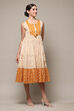Lavender Cotton Tiered Dress image number 3