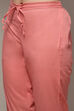 Sea Green Cotton Straight Kurta Pants Suit Set image number 6