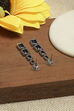 Blue Brass Danglers image number 2