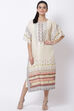 Pale Yellow Art Silk Straight Fusion Wear image number 0