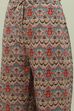 Beige Cotton Blend Asymmetric Printed Kurta Suit Set image number 2
