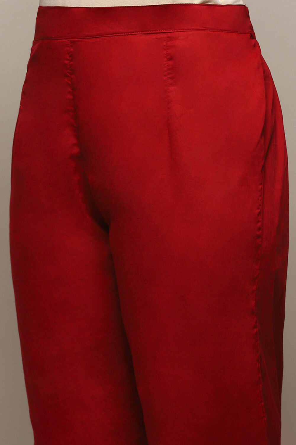 Beige Pink Chanderi Unstitched Suit set image number 3