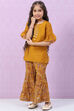 Red Art Silk Straight Kurta Set image number 6
