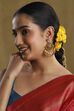 Gold Plated Brass Drop & Dangler Earrings image number 3
