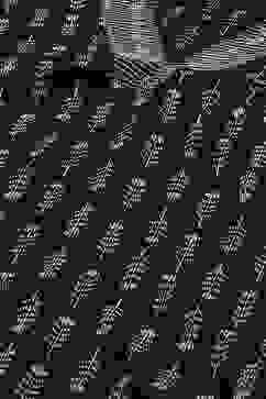 Black Viscose Rayon Printed Short Kurta image number 1