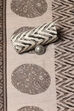 Grey Cotton Printed Unstitched Suit Set image number 2