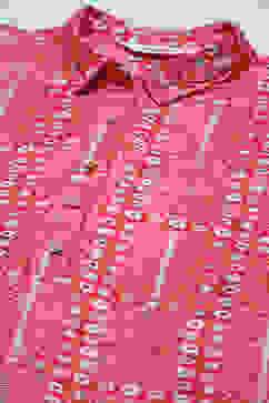 Red Rayon Straight Printed Kurta image number 5