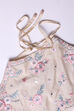 Cream And Turquoise Poly Cotton Lehenga Set image number 1