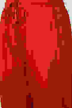 Red Art Silk Layered Kurta Churidar Suit Set image number 3