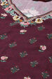 Black Rayon Printed Straight Pant Kurta Palazzo Suit Set image number 1