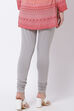 Fuschia Cotton Blend Solid Churidar image number 4