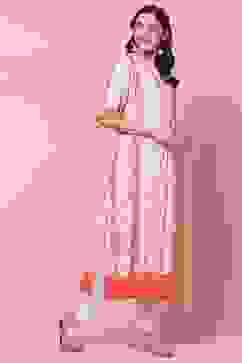 Coral LIVA Straight Printed Kurta image number 5