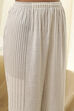 Black and Off-White Straight Printed Kurta Set image number 2
