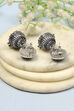 Light Blue Brass Jhumka image number 2