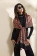 Red Modal Silk Ajrakh Dupatta image number 0