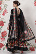 Rohit Bal Ivory Cotton Silk Anarkali Printed Suit Set image number 4